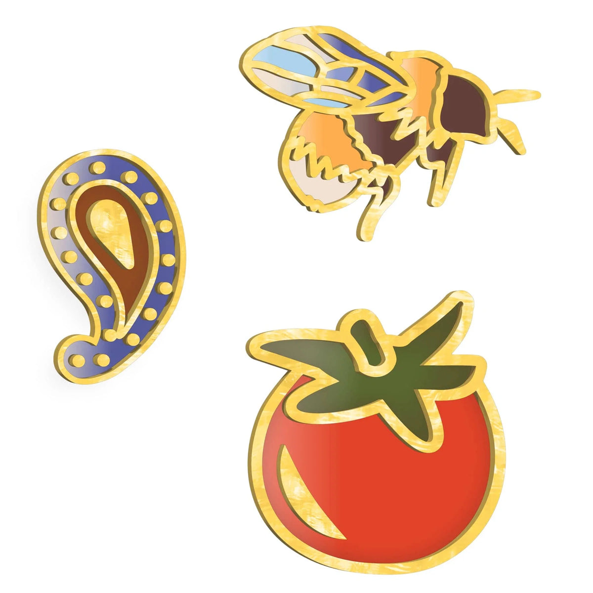 Enamel Pins Set