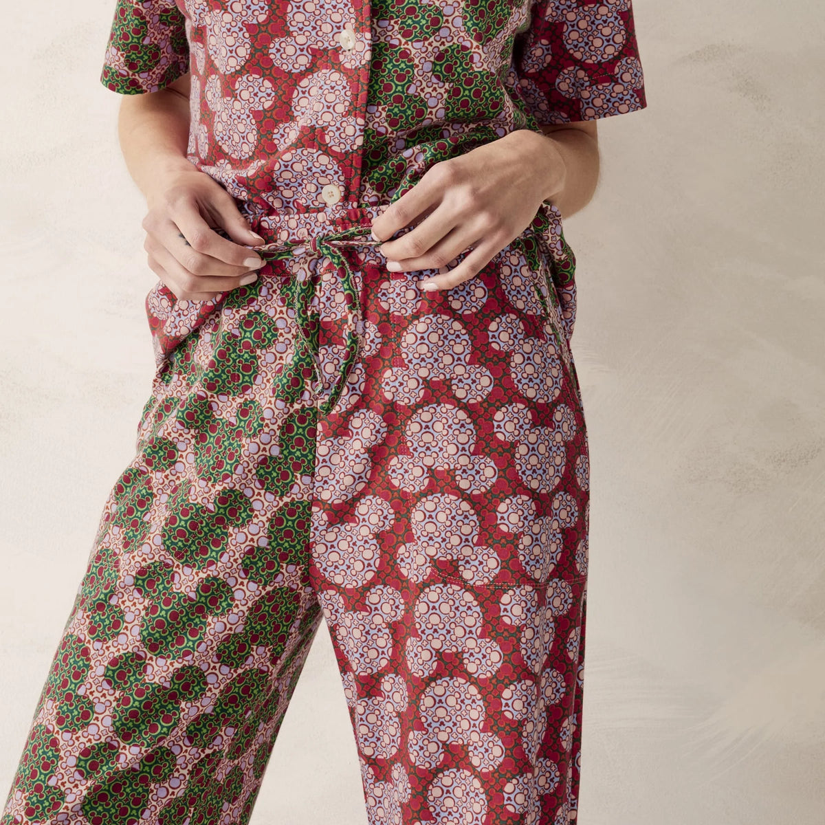 Disney Button-Down Pajama Set