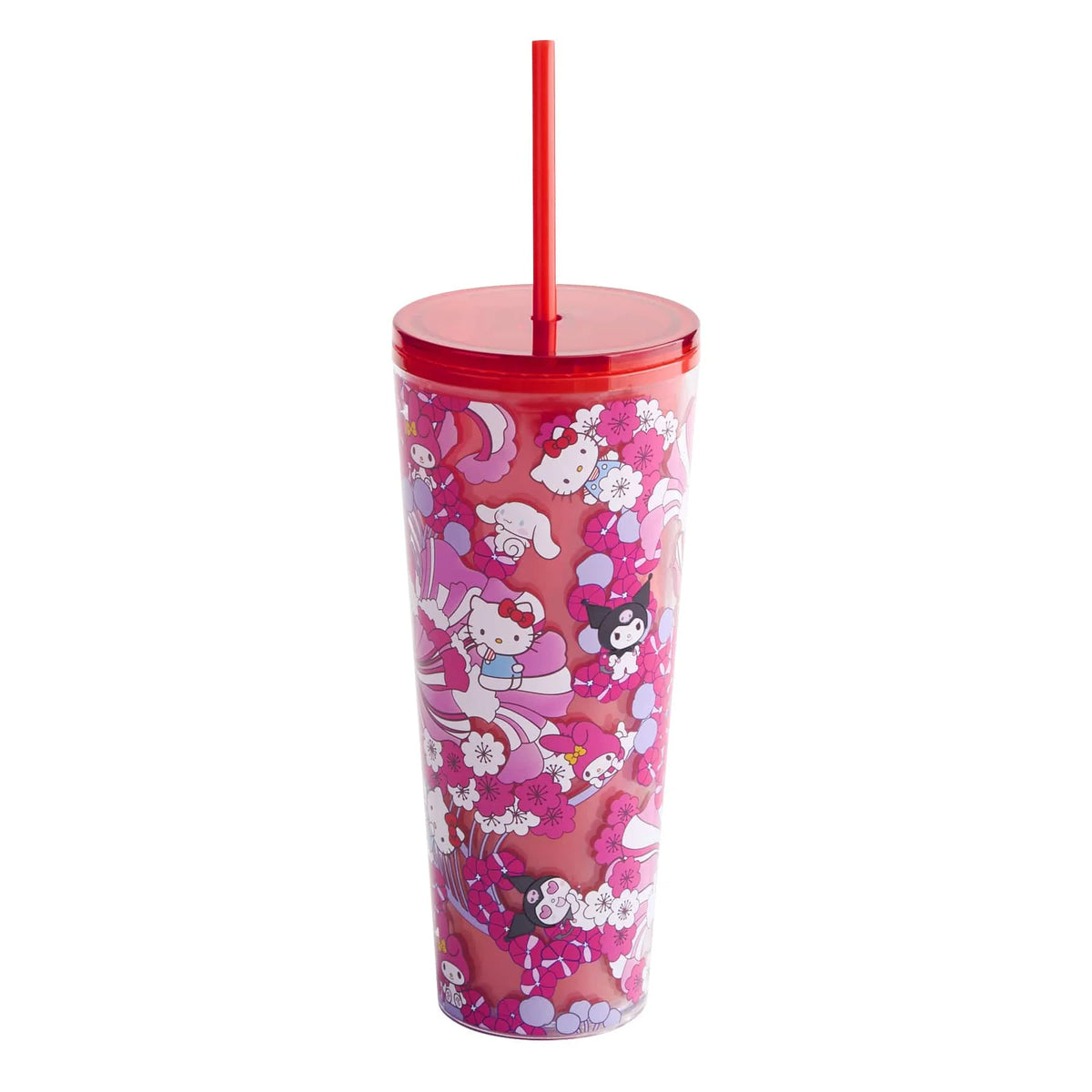 Hello Kitty® and Friends Double Wall Tumbler with Straw